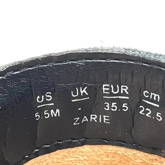 Naturalizer Womens 5.5‎ Zarie Black Leather Low Cut Ankle Boots Booties Shooties - Picture 13 of 14